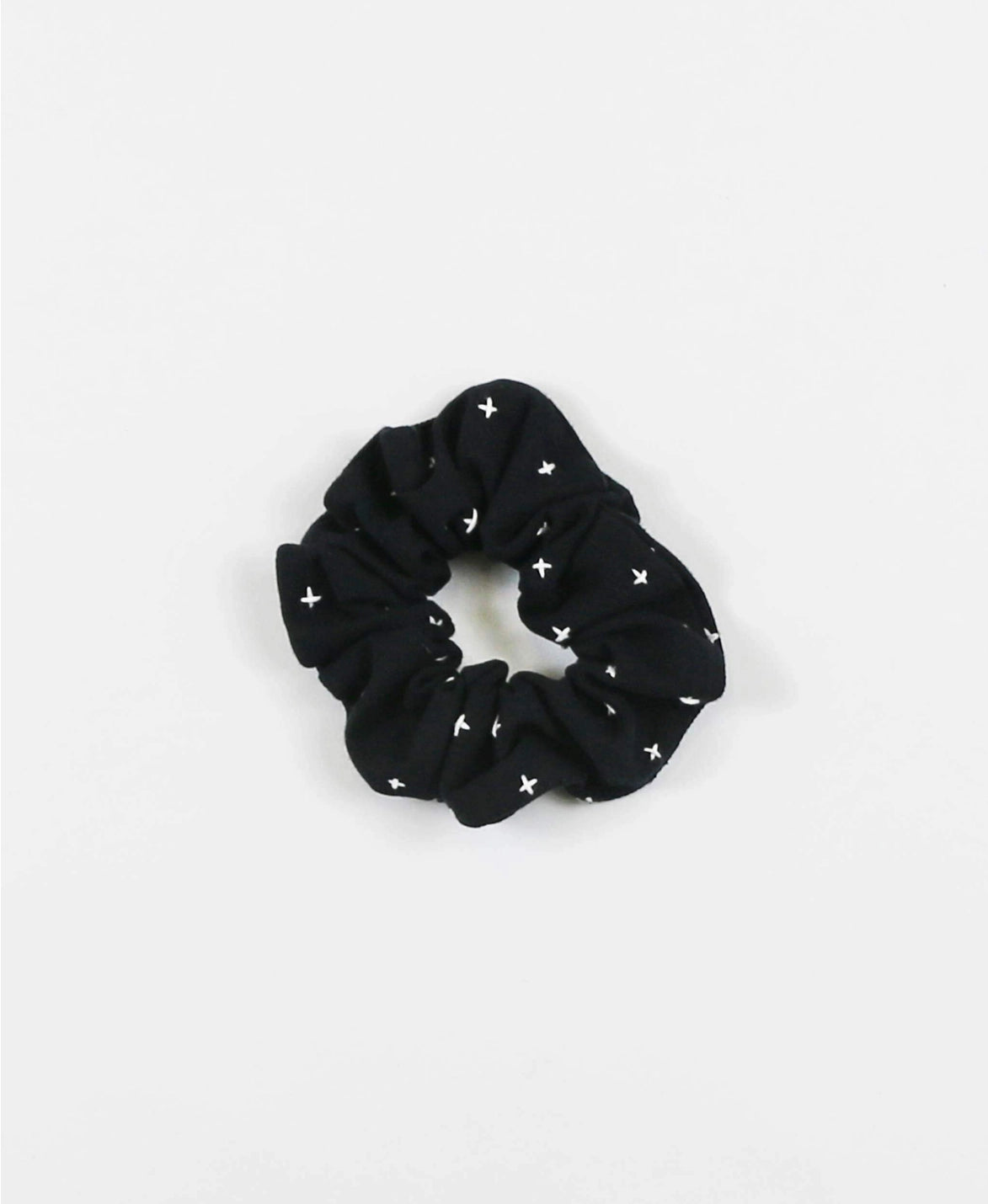 Fair Trade Handcrafted Hair Scrunchies Black